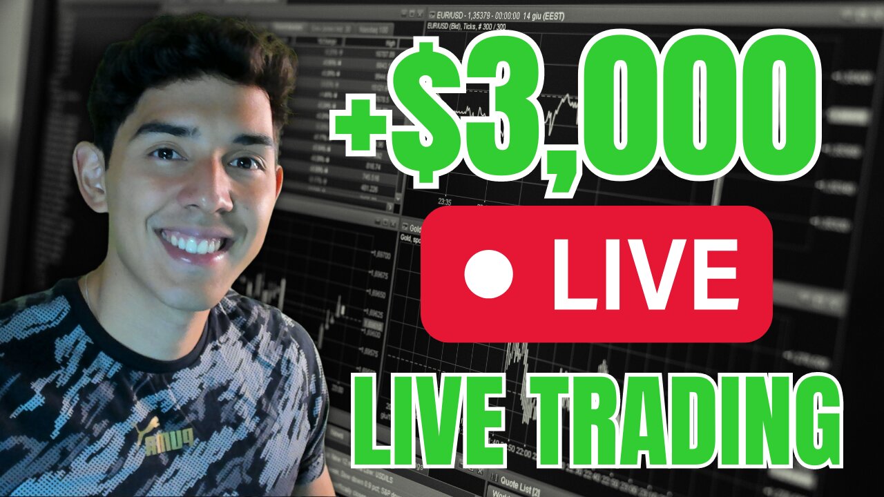 BREAKING DOWN MY LIVE DAY TRADES +$3,000