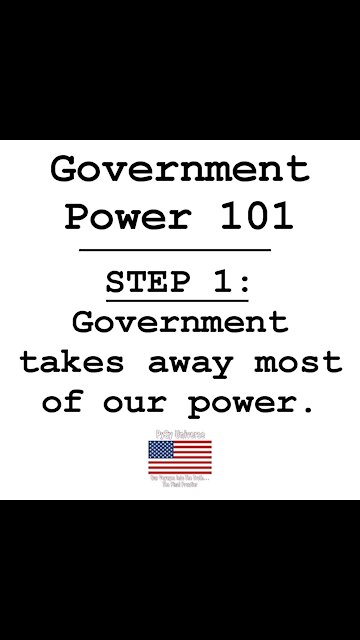 Government Power 101