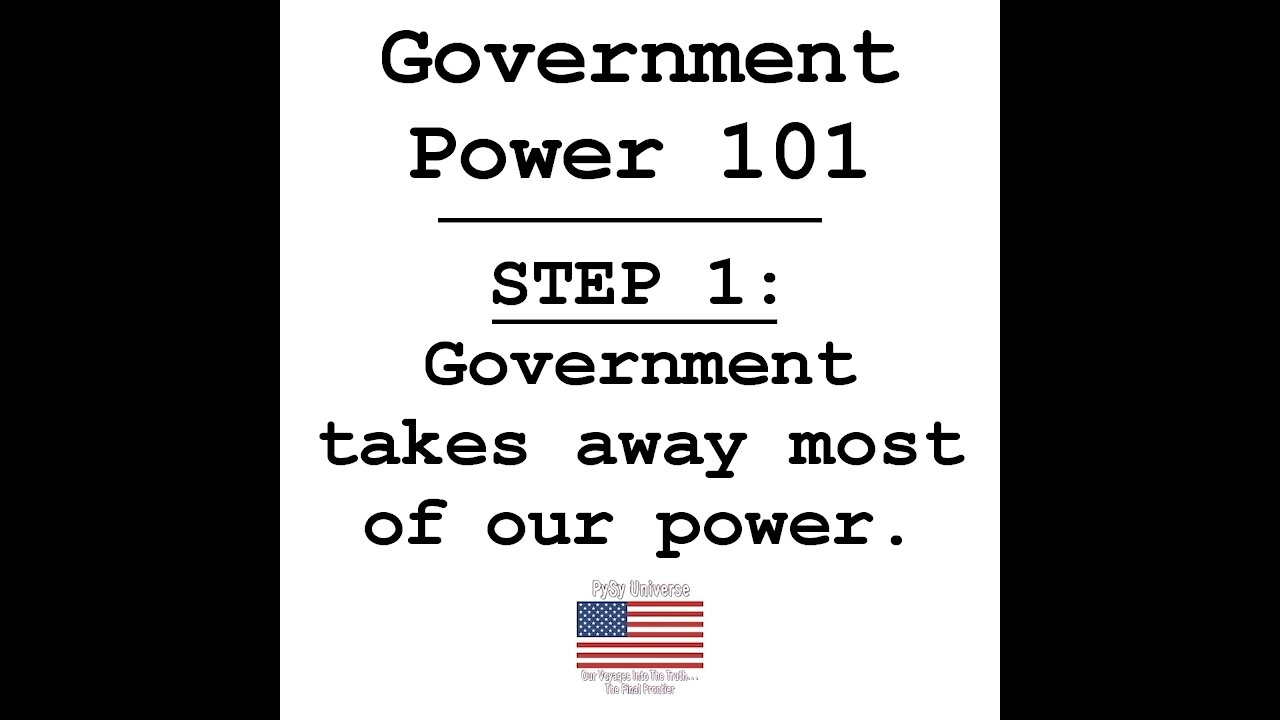 Government Power 101