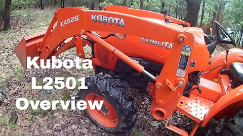 Kubota L2501 Overview.