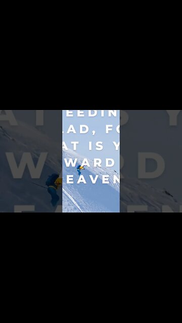 Matthew 5:11-12 #shorts