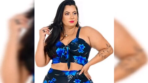 ✔️ CROPPED COM LAÇO ELASTANO PLUS SIZE