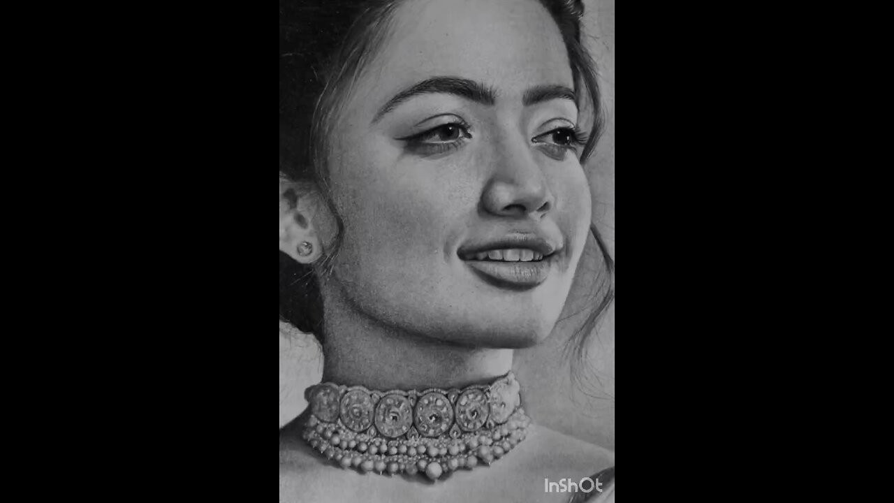 Rashmik Mandana sketch #sketch #viral #rashmikamandana #sketchart