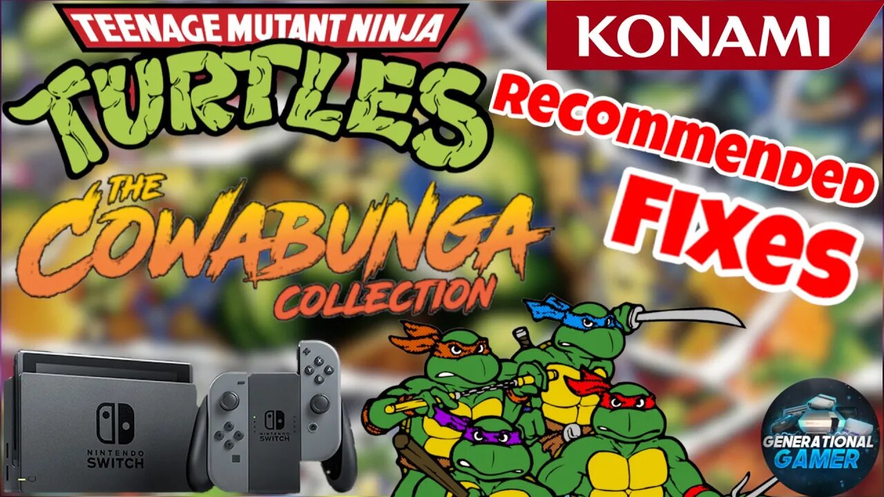 Teenage Mutant Ninja Turtles: Cowabunga Collection - Fixing Online