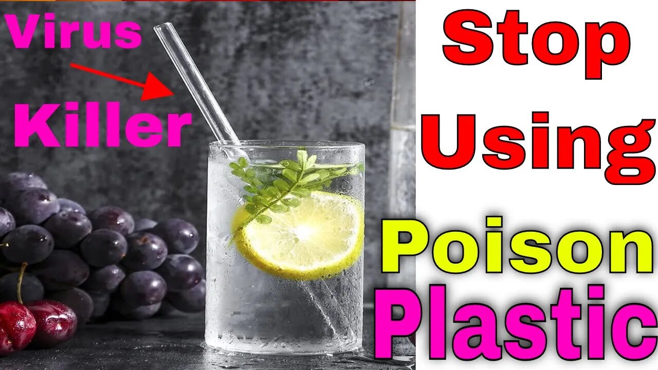 Better Than Plastic Vs Virus Hiware Reusable Glass Drinking Straws - 10" x 10 mm - Smoothie Straws