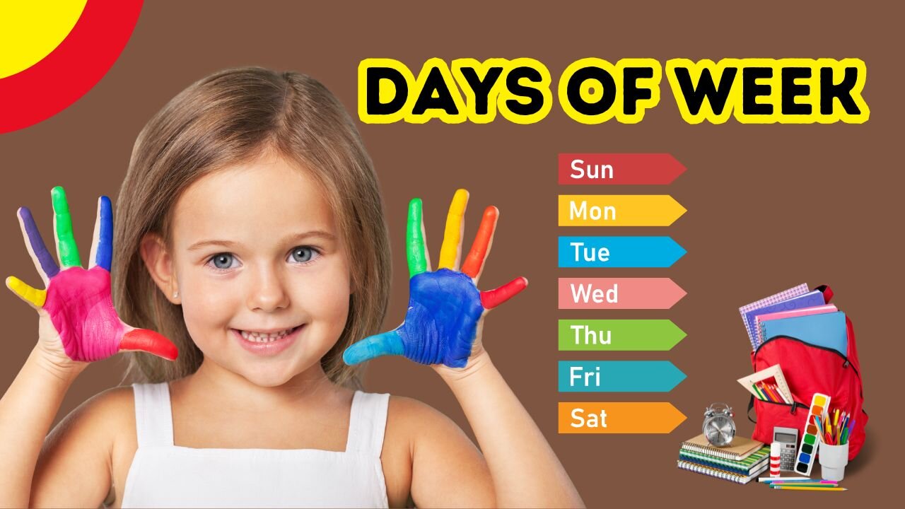 Days of The Week | Learning 7 Days of Week for Kids and Toddlers | Bright Spark Station