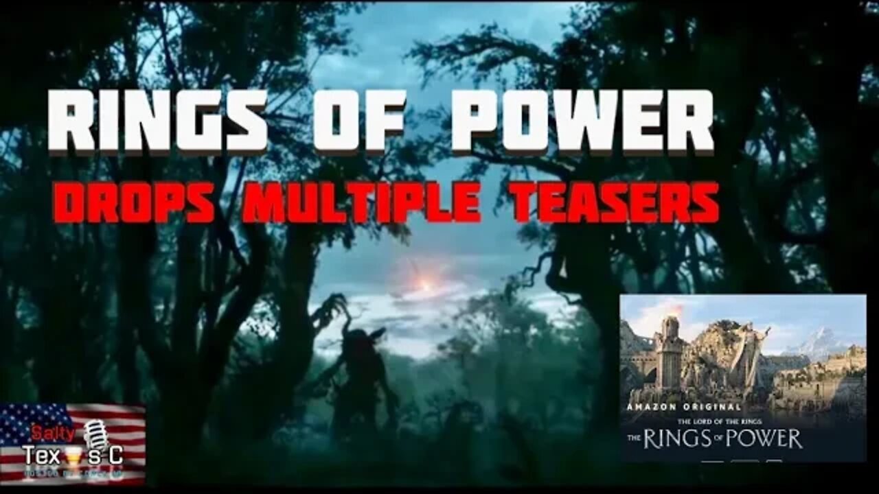 BREAKING NEWS - RINGS OF POWER: New Global Teasers Drop Overnight