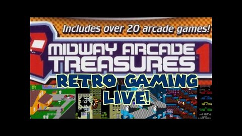 Sunday Morning Gaming Live! Midway Arcade Treasures 1 (PS2), featuring Paperboy, Gauntlet, Smash TV!