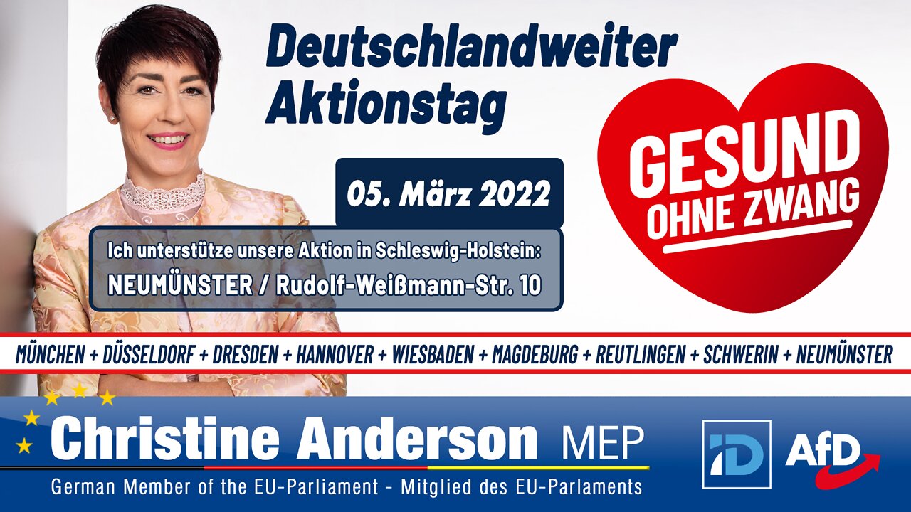 Deutschlandweiter Aktionstag - 05.03.2022 - Gesund ohne Zwang