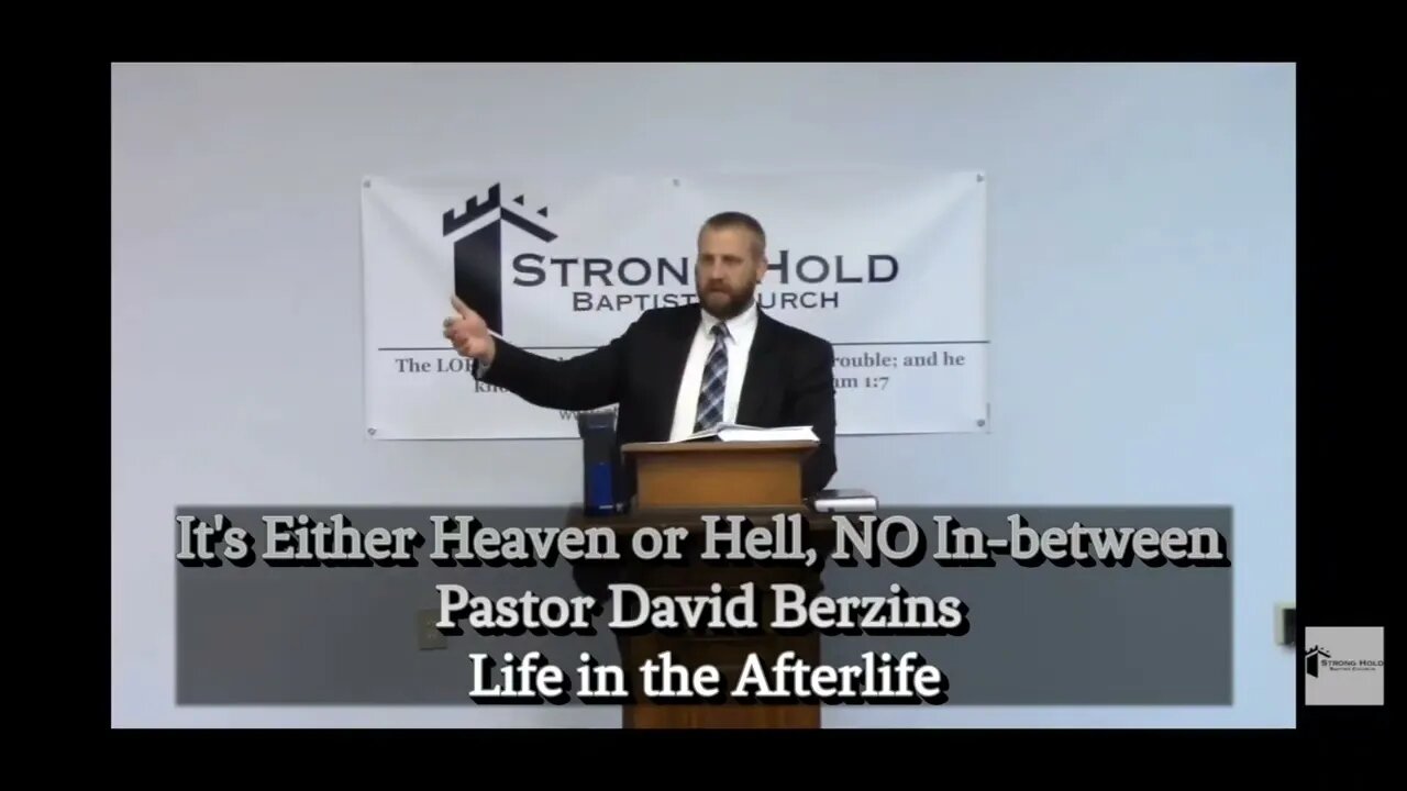 It's Either Heaven or Hell, NO In-between | Pastor David Berzins