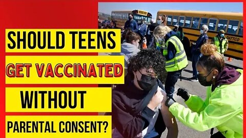 🔴LIVE - Raw Footage: Should Teens Get Vaccinated Without Parental Consent?