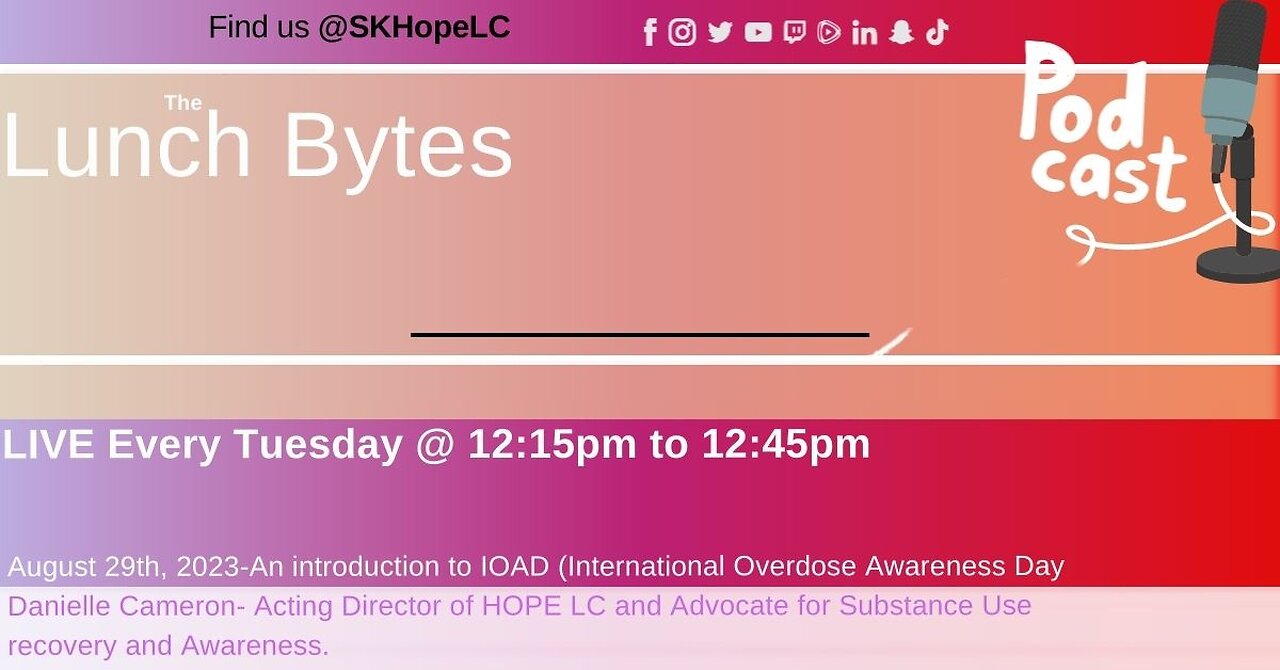 Introduction into International Overdose Awareness Day