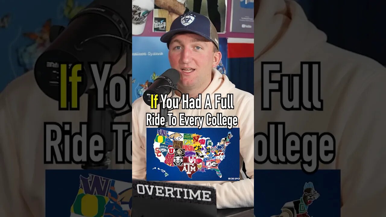 Which College Would You Choose?! #shorts #college #sports #football #ncaa