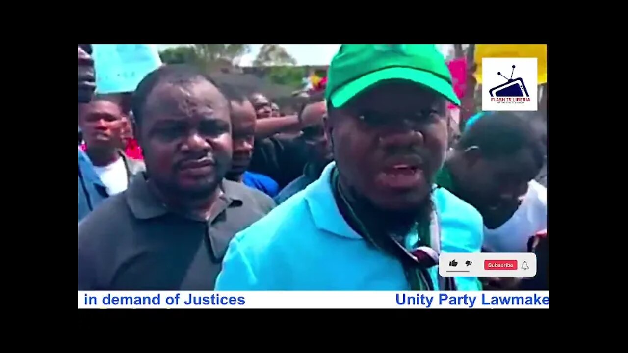 Unity Party Lawmakers and supporters march in demand of Justices