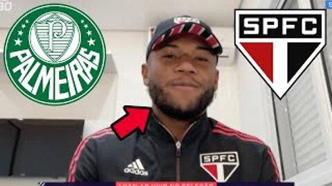 NÃO ACREDITO! OLHA O QUE LUAN DO SÃO PAULO DISSE ANTES DO JOGO CONTRA PALMEIRAS!