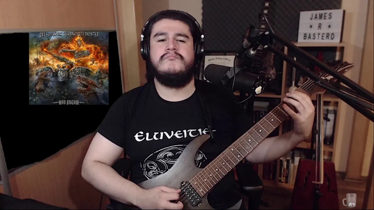 Metal Brigade by Mystic Prophecy - Improv Guitar Cover - Jam & Shred Stream Archive