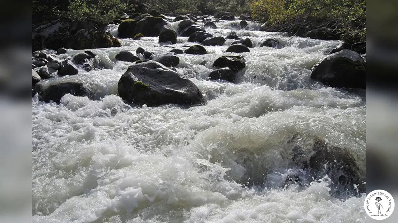 The Raging River, poem by Gansen John Welch Sensei