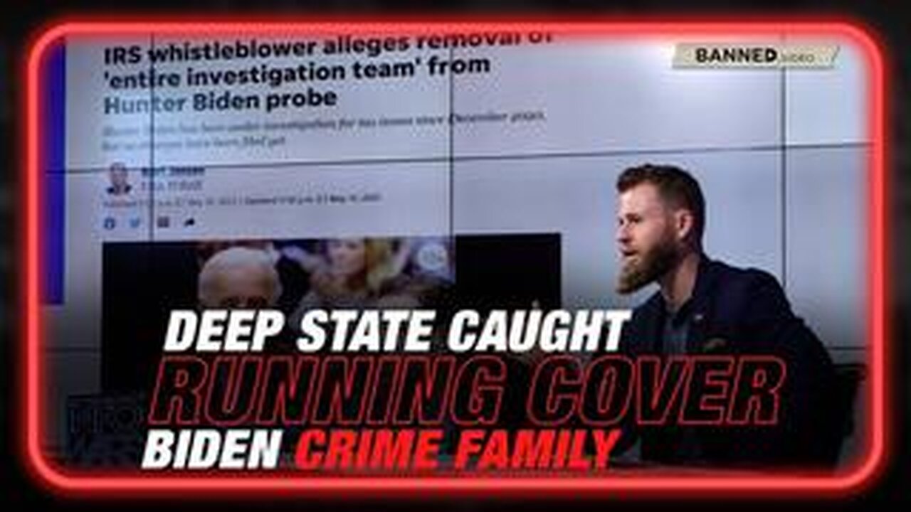 Deep State Caught Running Cover For The Biden Crime Family!