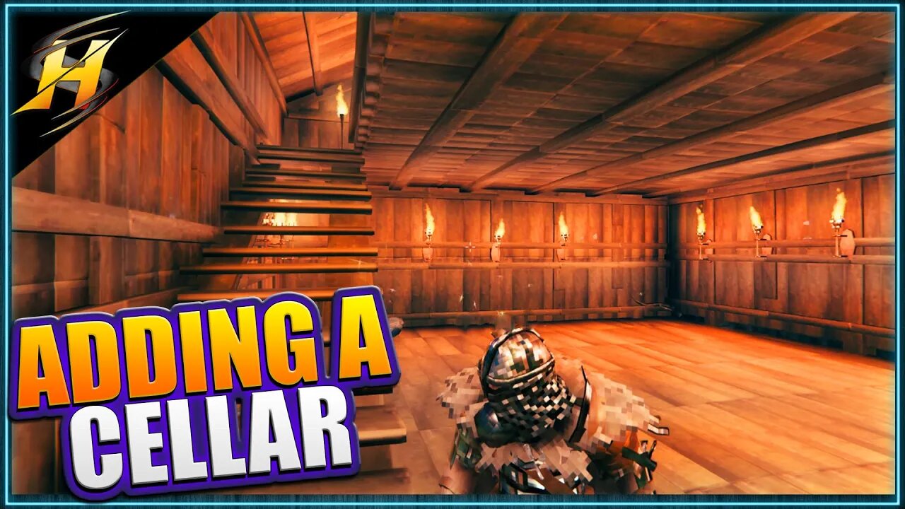 Valheim | Building A Basement