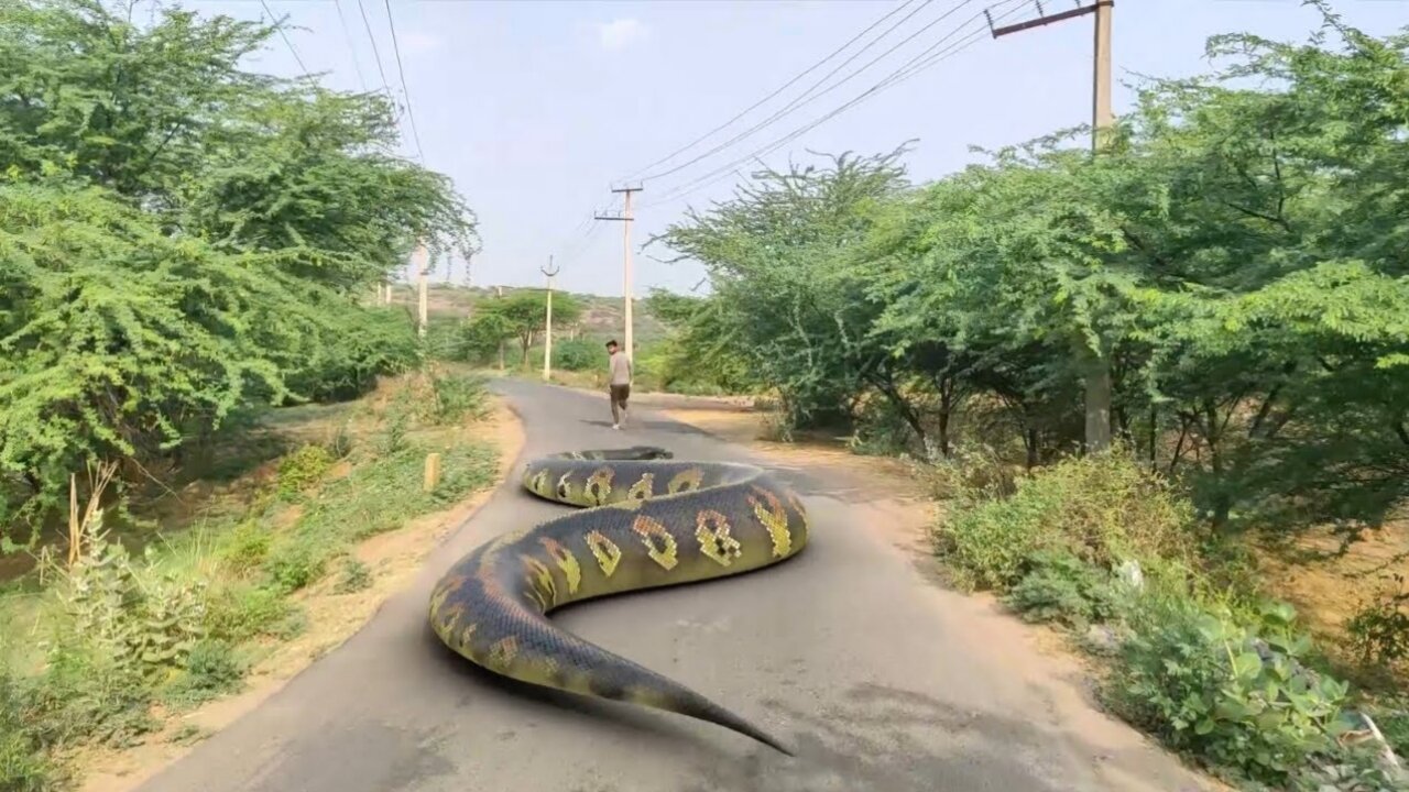 Anaconda Snake 2 In Real Life HD Video