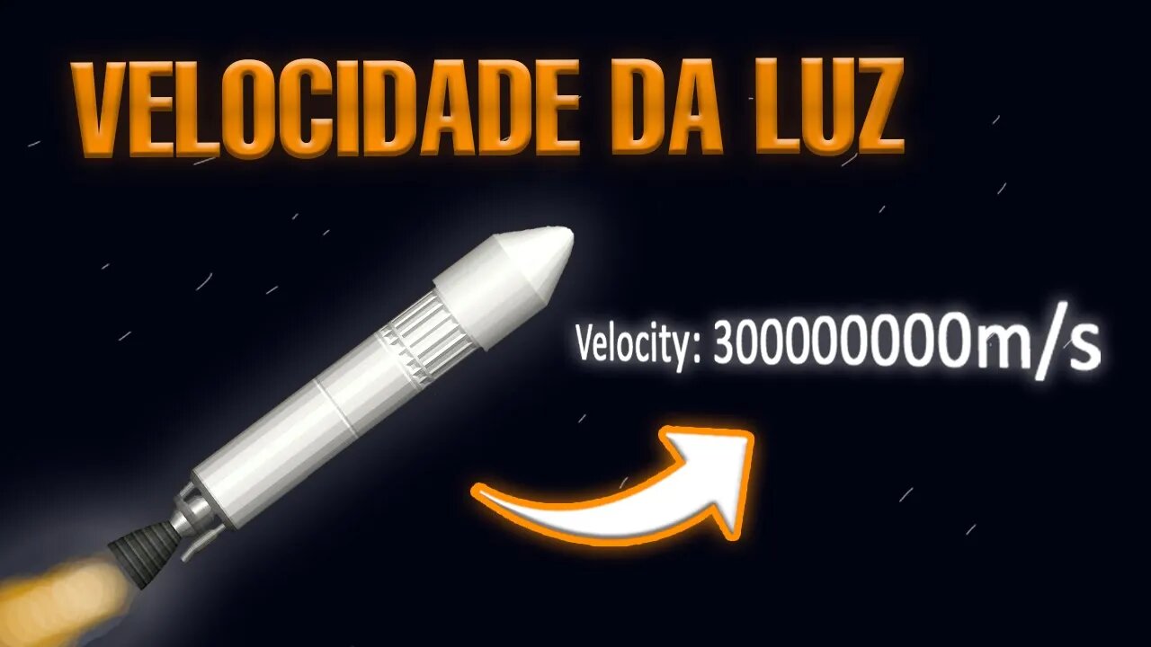 CONSEGUIMOS CHEGAR A VELOCIDADE DA LUZ?