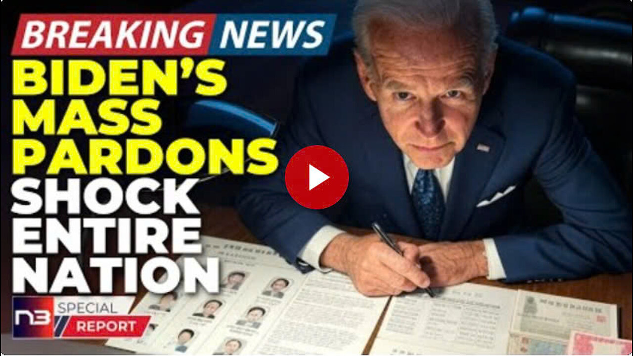 🚨BREAKING: The Most OUTRAGEOUS Mass Pardon In History Just Happened And People Are LOSING IT!