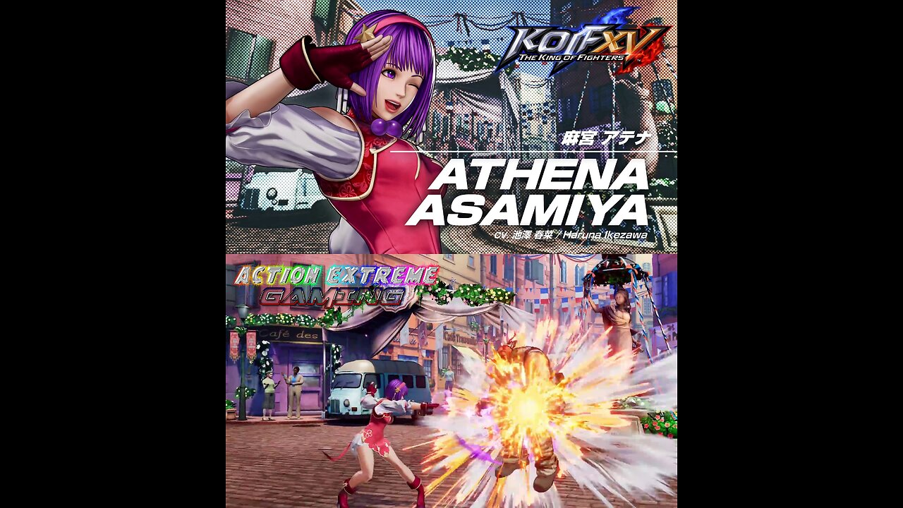 King of Fighters XV: Athena Asamiya Gameplay Trailer