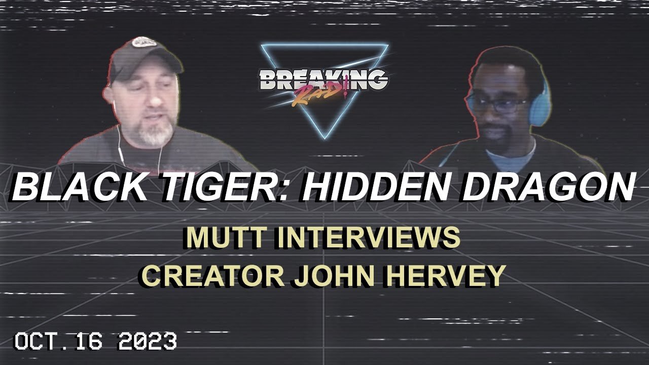 Mutt Interviews John Hervey, Creator of Black Tiger: Hidden Dragon