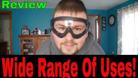 2 Pack Safety Glasses with Wind Resistance and UV400 Protection Perfect for Foam Blasters Gun