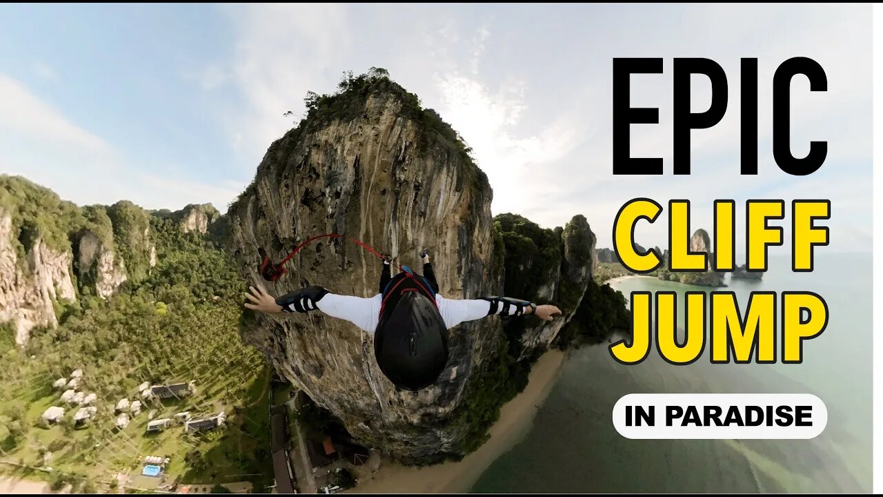 Base jump Tonsai, Thailand