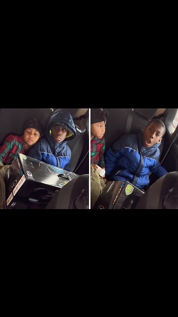 This kid thought he was still dreaming!