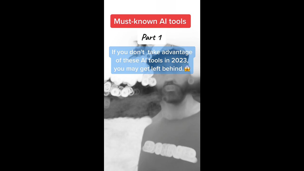 Must-know AI Tools Part 1