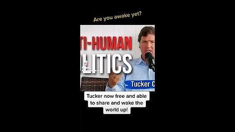 Tucker exposing the corruption