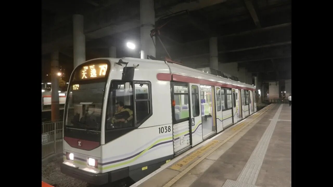 [全圈變半圈]輕鐵1038行走751線往三聖改道行車片段