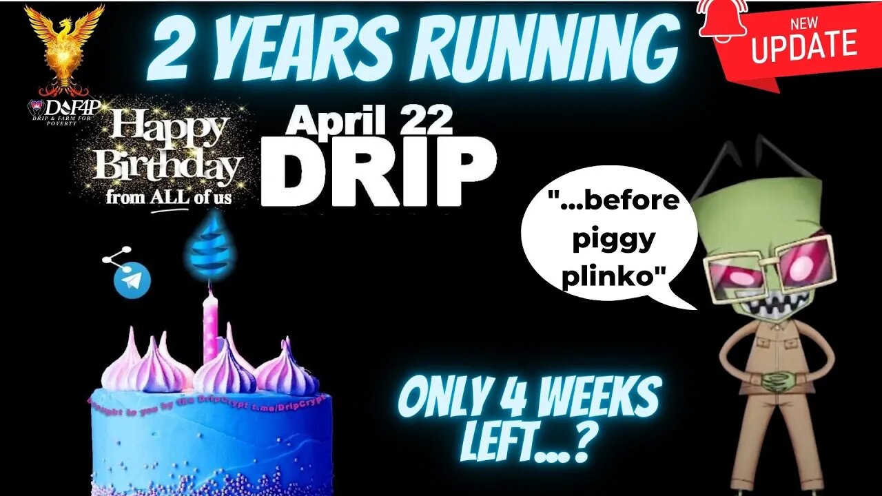 Drip Network Drip 2 year anniversary DDD announcement update 22