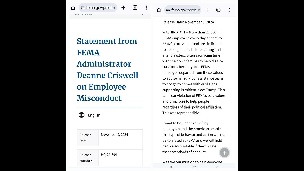 So In Fact Fema Refused To Help Trump Supporters In Emergency Situations