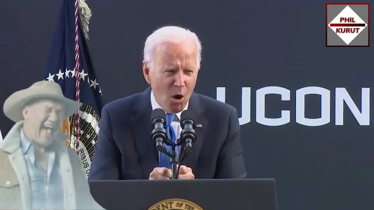 Joe Biden Yelling...Mostly In English