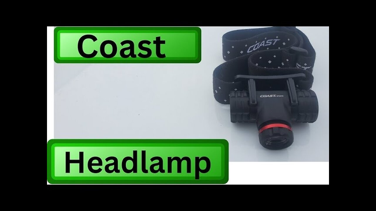 Coast Portland XPH. The Impressive Rechargable headlamp