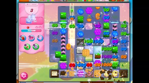 Candy Crush Level 5626 Talkthrough, 27 Moves 0 Boosters
