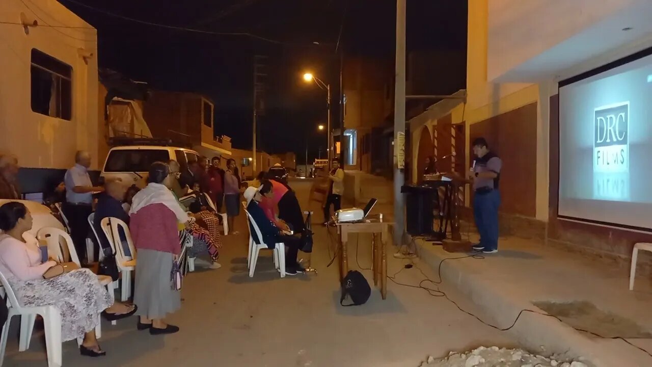 CULTO JUVENIL: CULTO EN LAS CALLES - PELÍCULA CRISTIANA - SABADO 22 JULIO 2023