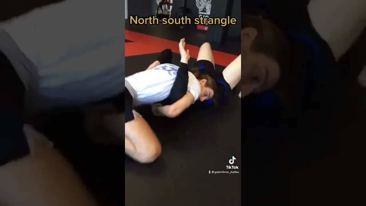 North south strangle #shorts #bjj #martialarts