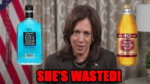 SHOCKING video of Kamala Harris DRUNK giving a speech to Democrats after LANDSLIDE LOSS emerges!