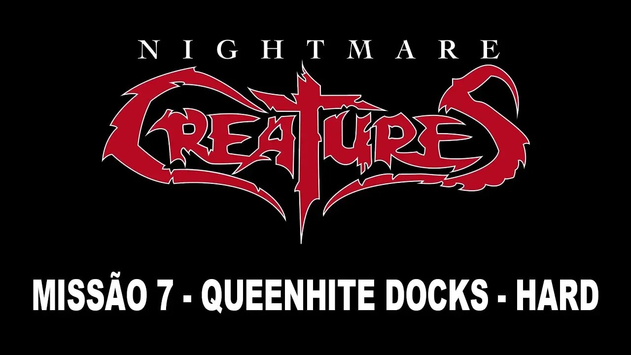 [PS1] - Nightmare Creatures - [Missão 7 - Queenhite Docks] - Dificuldade Hard - [HD]