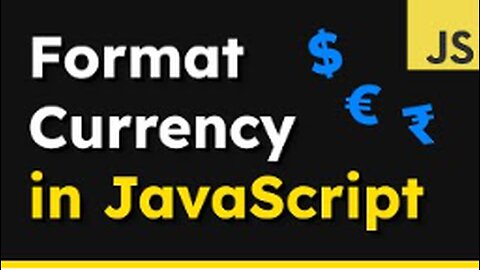 How to create an International Number and Currency Formatting with JS