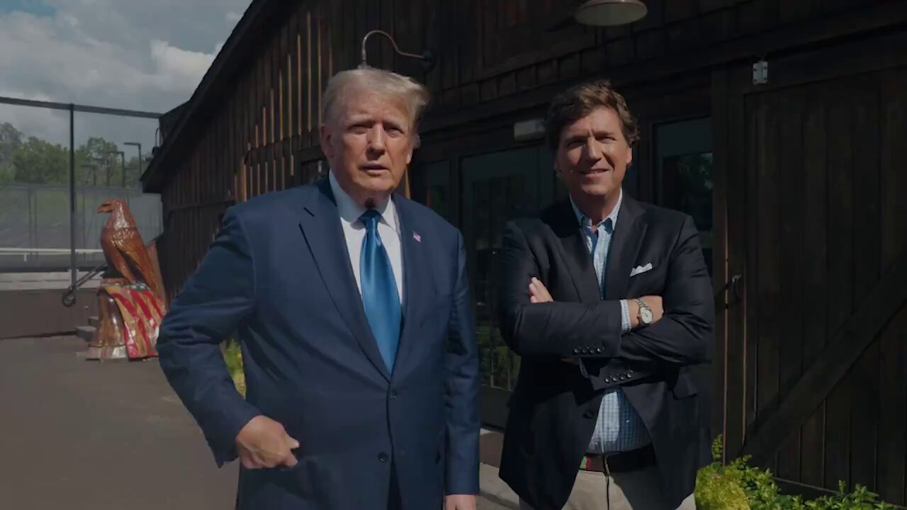 Tucker Carlson - Debate Night with Donald Trump - August 23, 2023