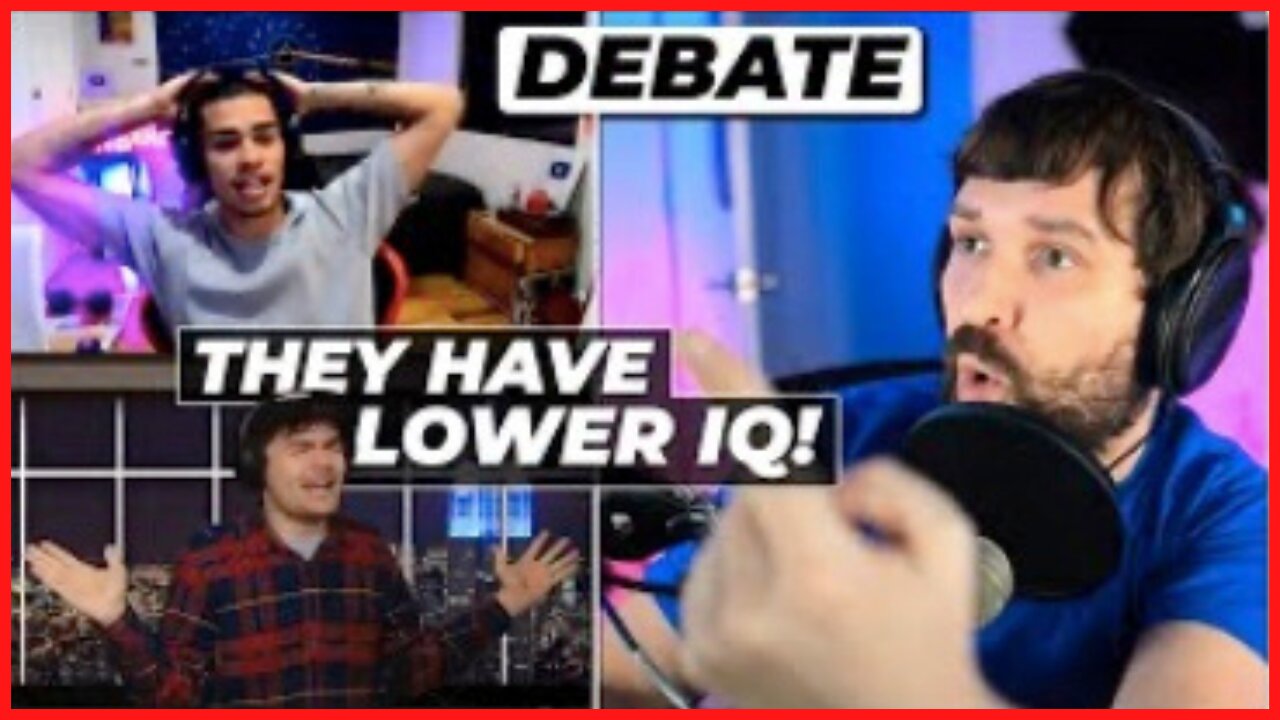 Wild Conspiracy Debate Turns Into Even Crazier IQ Debate ft Sneako, Nick Feuntes and Destiny.