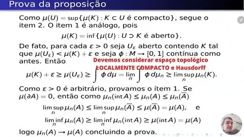 Teoria Ergódica: A topologica fraca* no espaço das medidas de probabilidade borelianas.