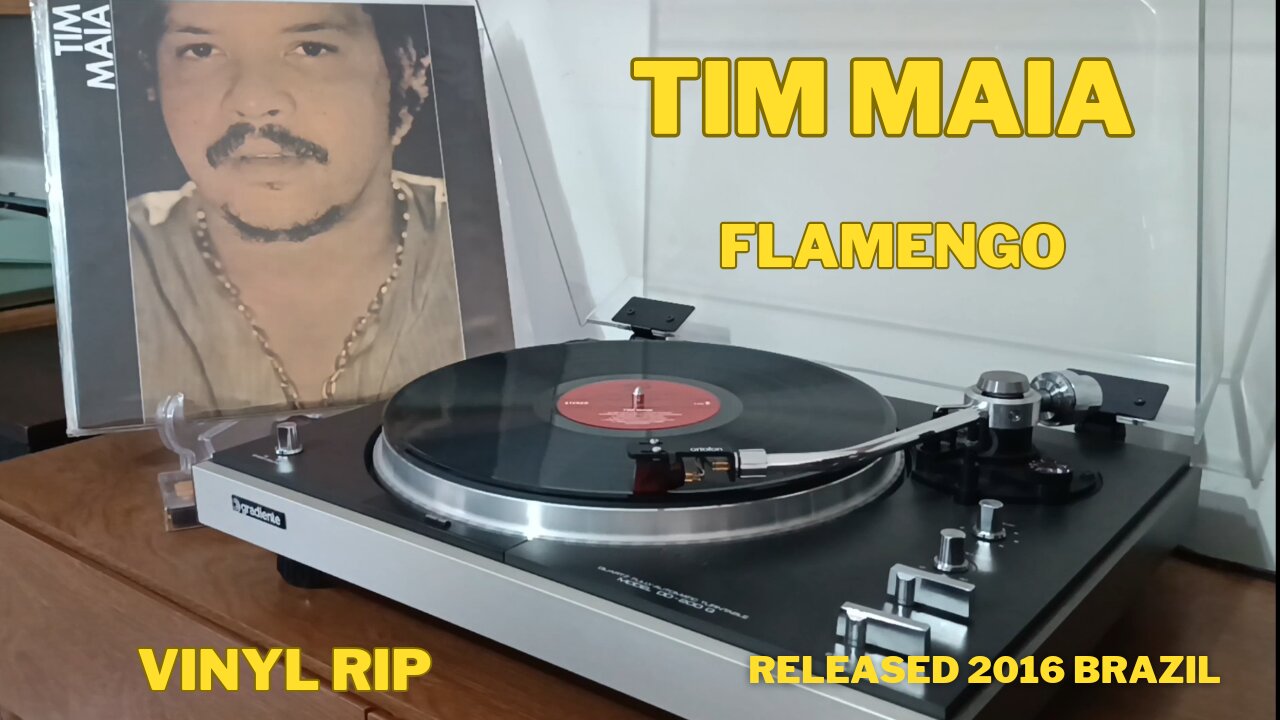 Flamengo - Tim Maia - 1970 VINYL RIP - Released 2016 - Brazil