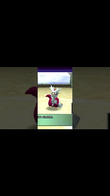 Pokémon Stadium 2 - Violet Gym Leader Falkner Sent Out Delibird