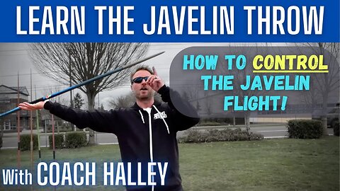 How to throw the javelin farther - Control the javelin flight